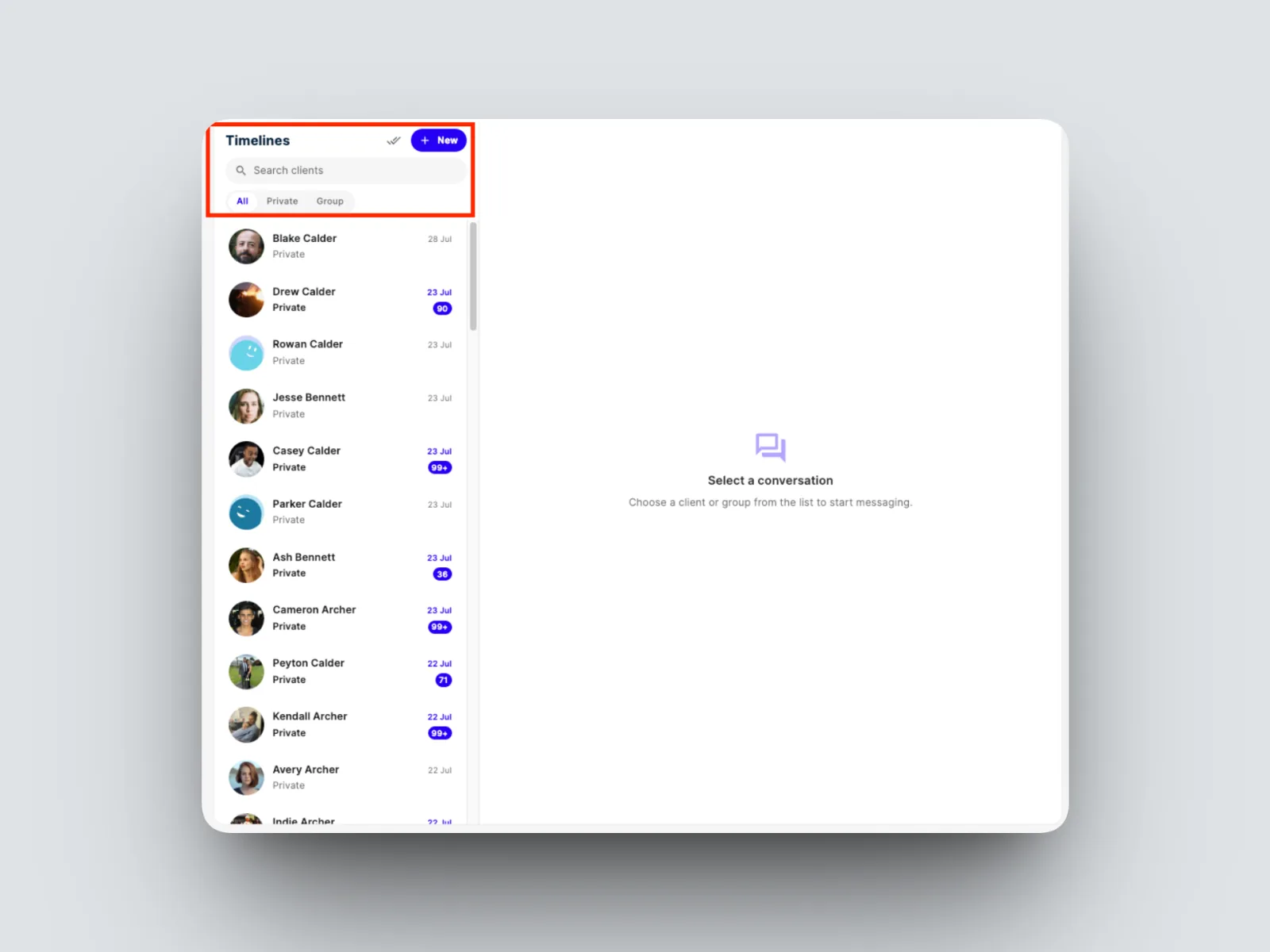 or Group.